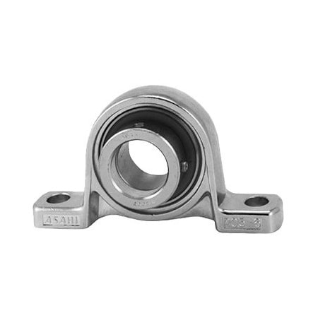Ami Bearings SINGLE ROW BALL BEARING - 25MM STAINLESS X-NARR ECC COLL STAINLESS PILLOW BLOCK MUP005